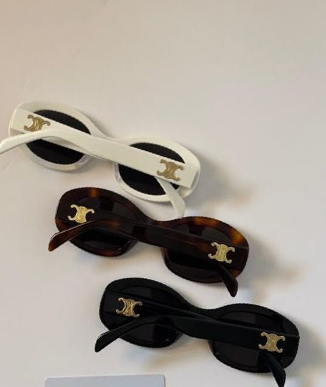 Lunettes de soleil de mode pour femmes.