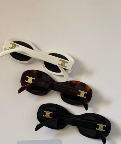 Lunettes de soleil de mode pour femmes.