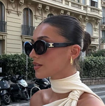 Lunettes de soleil de mode pour femmes.