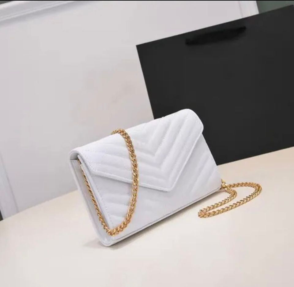 Sac luxueux stylé caviar.