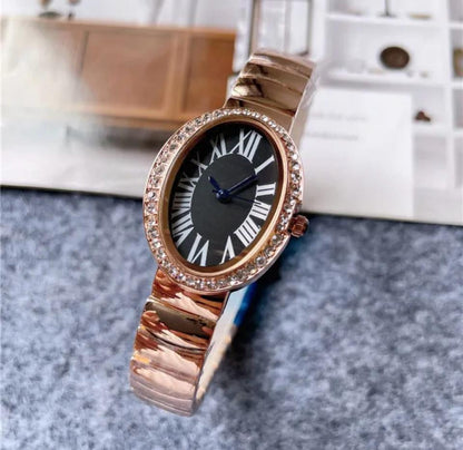 Montres ovale style baignoire