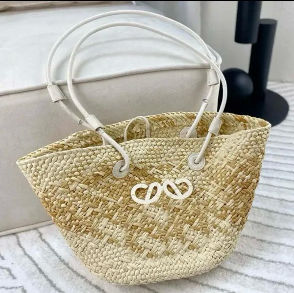 Totes paille sac à épaule.