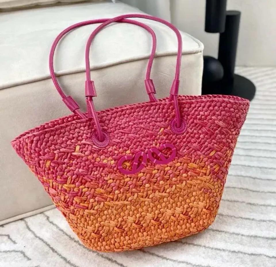 Totes paille sac à épaule.