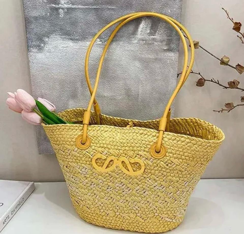 Totes paille sac à épaule.