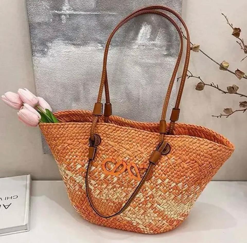 Totes paille sac à épaule.