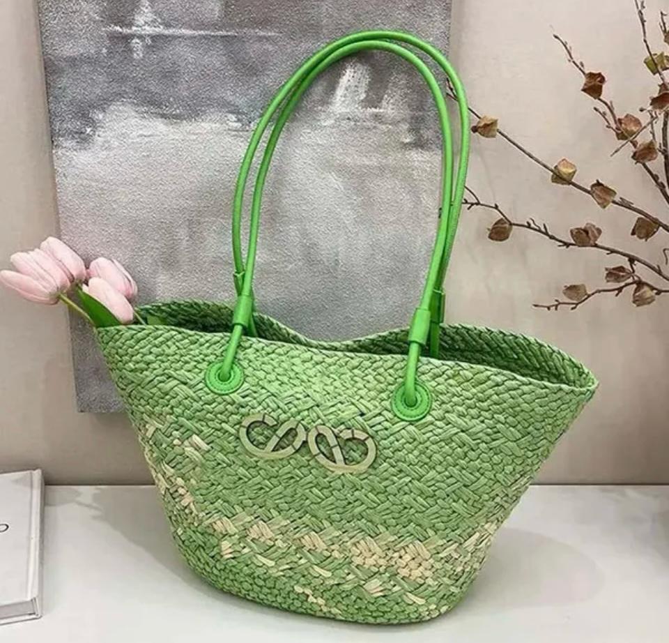 Totes paille sac à épaule.