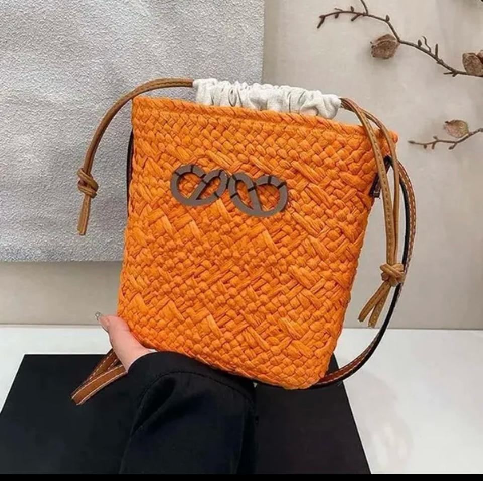 Totes paille sac à épaule.